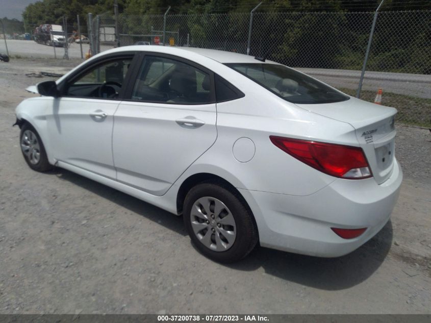 2017 HYUNDAI ACCENT SE - KMHCT4AE2HU341681
