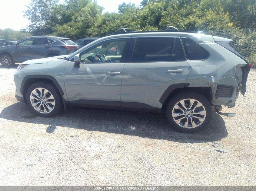 2019 TOYOTA RAV4 XLE PREMIUM - JTMA1RFV7KD044971