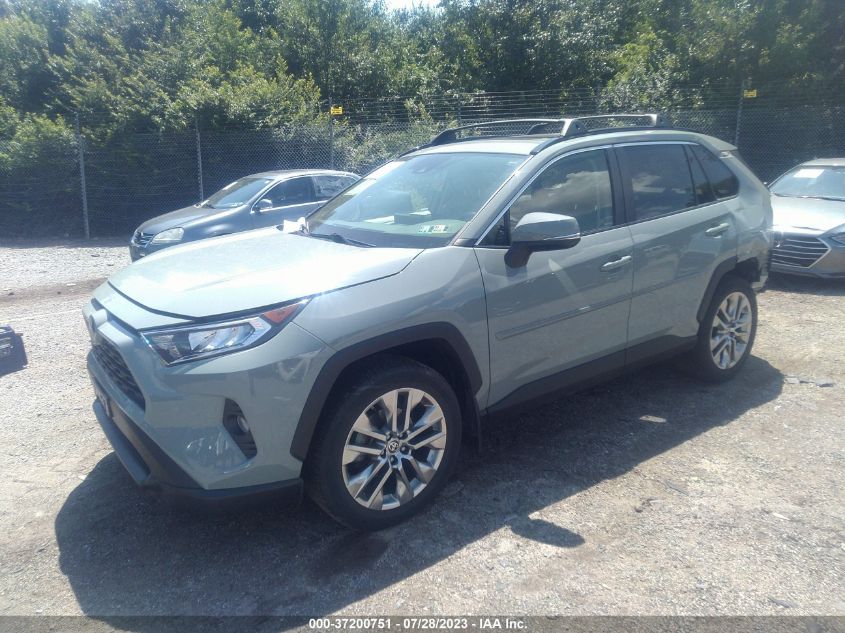 2019 TOYOTA RAV4 XLE PREMIUM - JTMA1RFV7KD044971