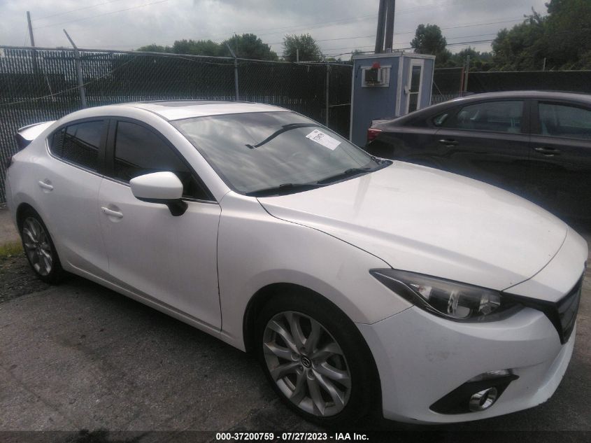 2016 MAZDA MAZDA3 S TOURING - JM1BM1W35G1351267