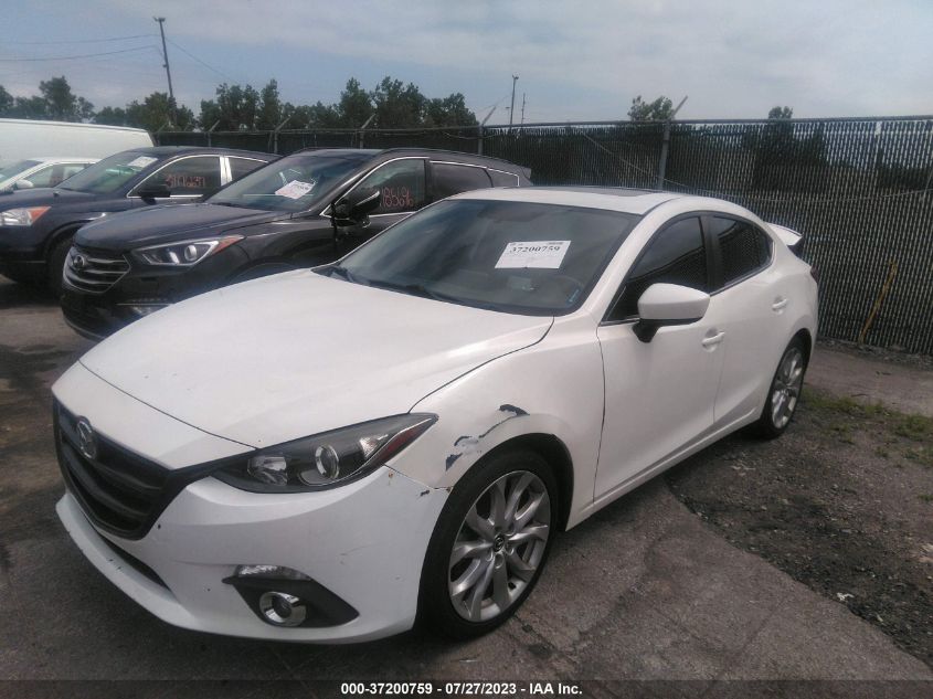 2016 MAZDA MAZDA3 S TOURING - JM1BM1W35G1351267