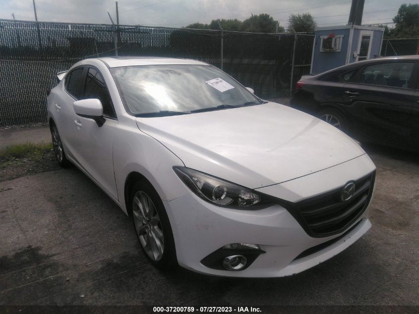 2016 MAZDA MAZDA3 S TOURING - JM1BM1W35G1351267