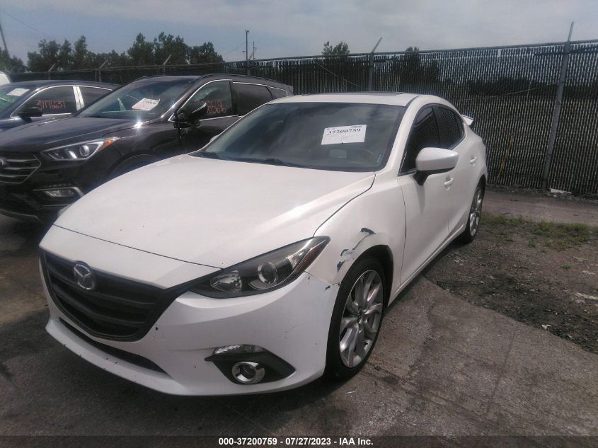 2016 MAZDA MAZDA3 S TOURING - JM1BM1W35G1351267