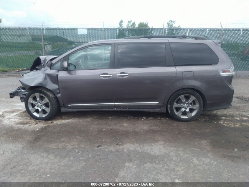 2013 TOYOTA SIENNA SE - 5TDXK3DC6DS304144
