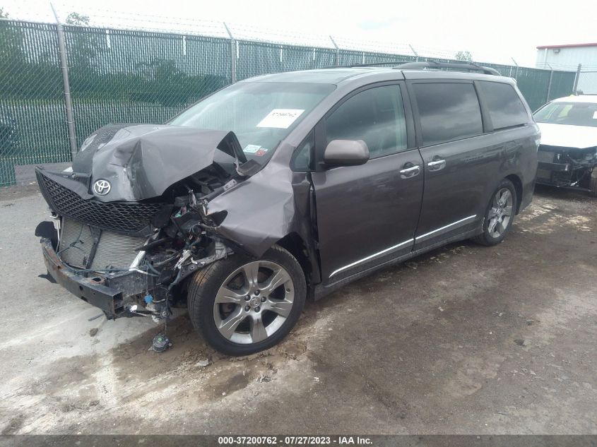 2013 TOYOTA SIENNA SE - 5TDXK3DC6DS304144