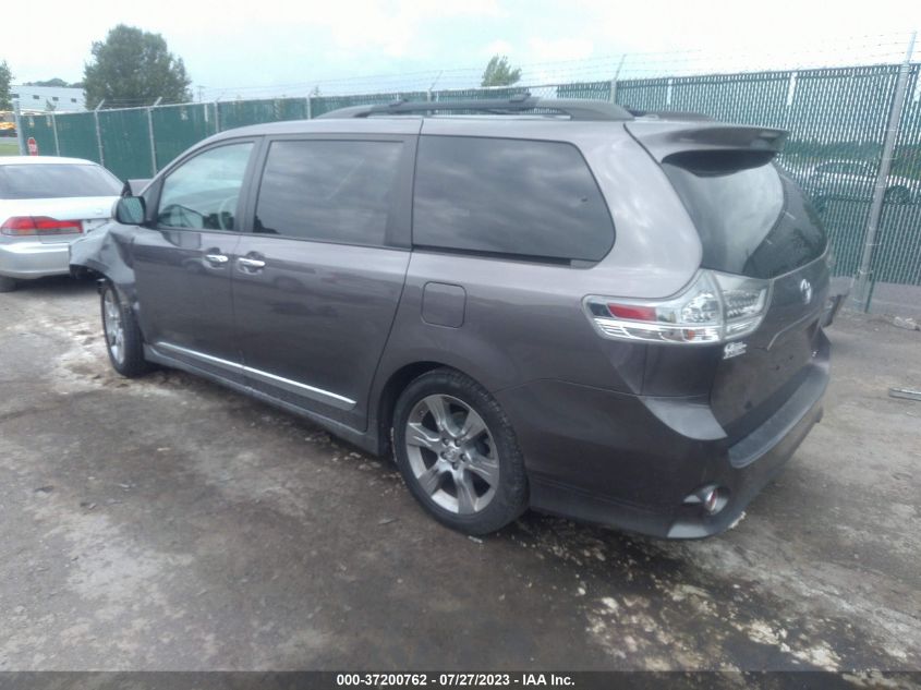 2013 TOYOTA SIENNA SE - 5TDXK3DC6DS304144