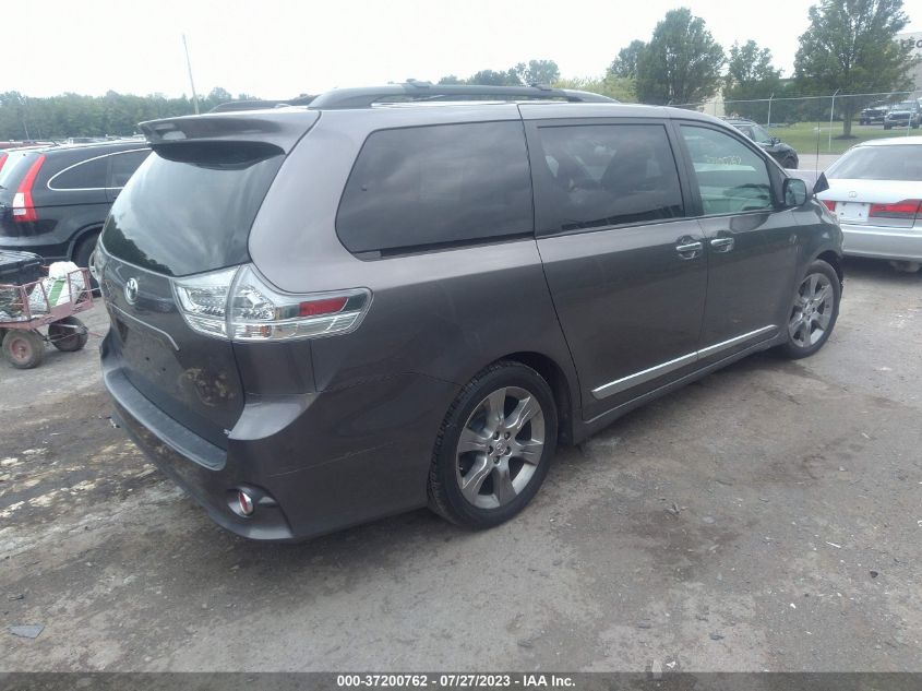 2013 TOYOTA SIENNA SE - 5TDXK3DC6DS304144