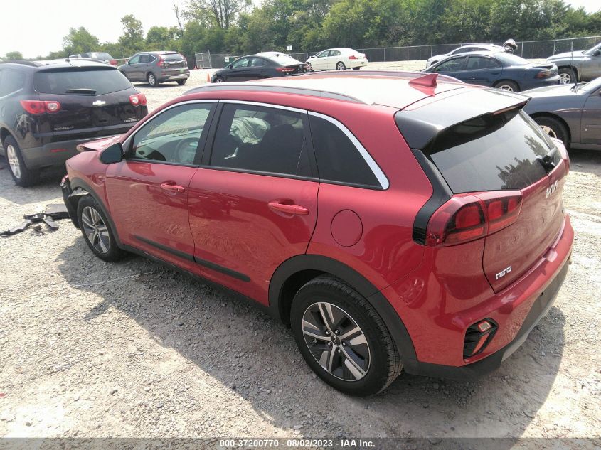 2022 KIA NIRO LXS - KNDCB3LC7N5534041