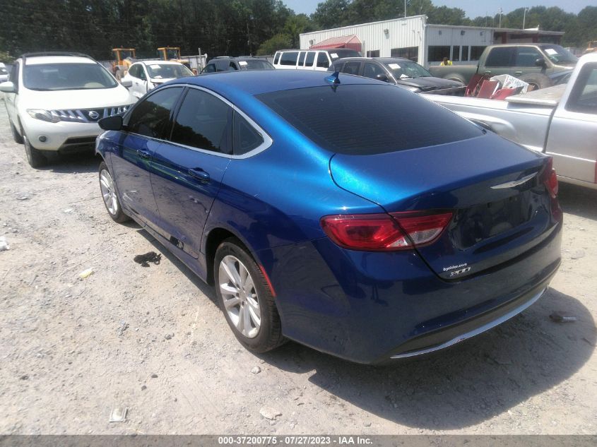 2016 CHRYSLER 200 LIMITED - 1C3CCCAB3GN189556