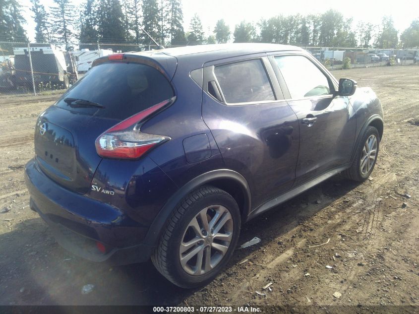 2016 NISSAN JUKE SL/SV/NISMO/S - JN8AF5MVXGT655804