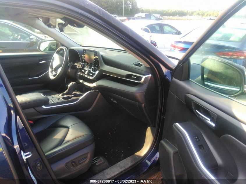 2020 TOYOTA HIGHLANDER HYBRID XLE - 5TDGBRCH9LS502957