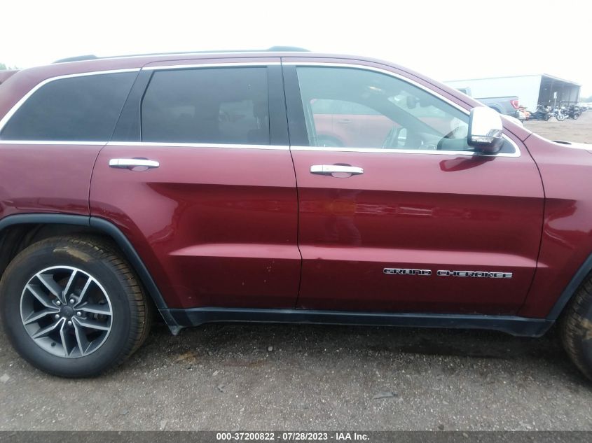 2019 JEEP GRAND CHEROKEE LIMITED - 1C4RJFBG0KC611360