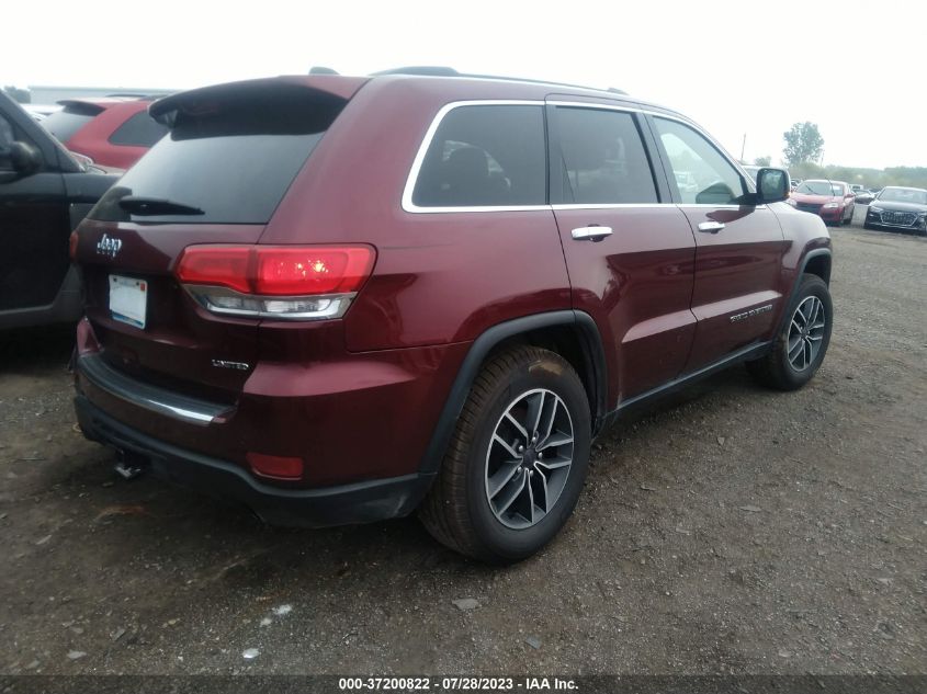 2019 JEEP GRAND CHEROKEE LIMITED - 1C4RJFBG0KC611360