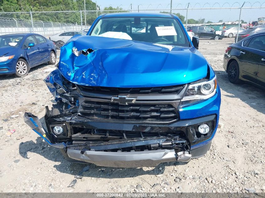 2021 CHEVROLET COLORADO 2WD Z71 - 1GCGSDEN7M1283324