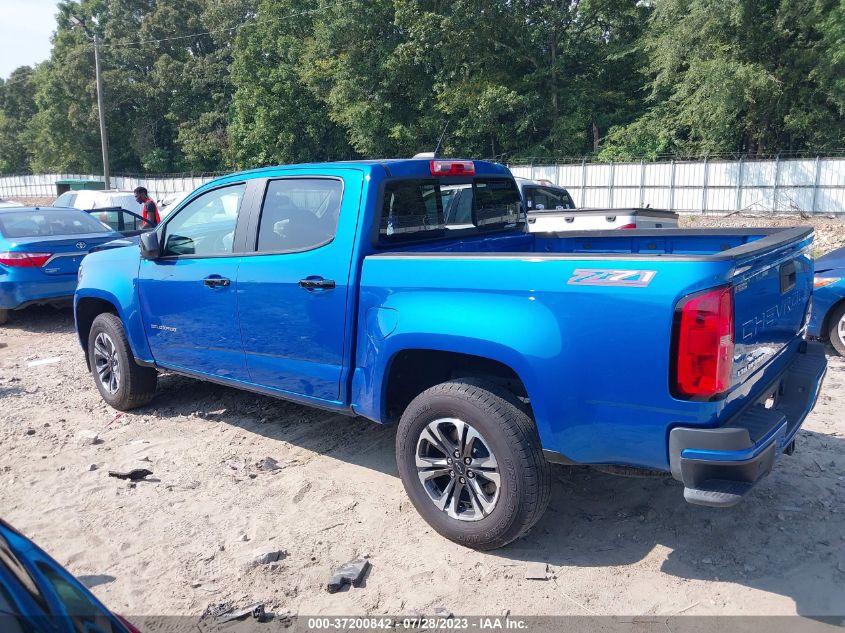 2021 CHEVROLET COLORADO 2WD Z71 - 1GCGSDEN7M1283324