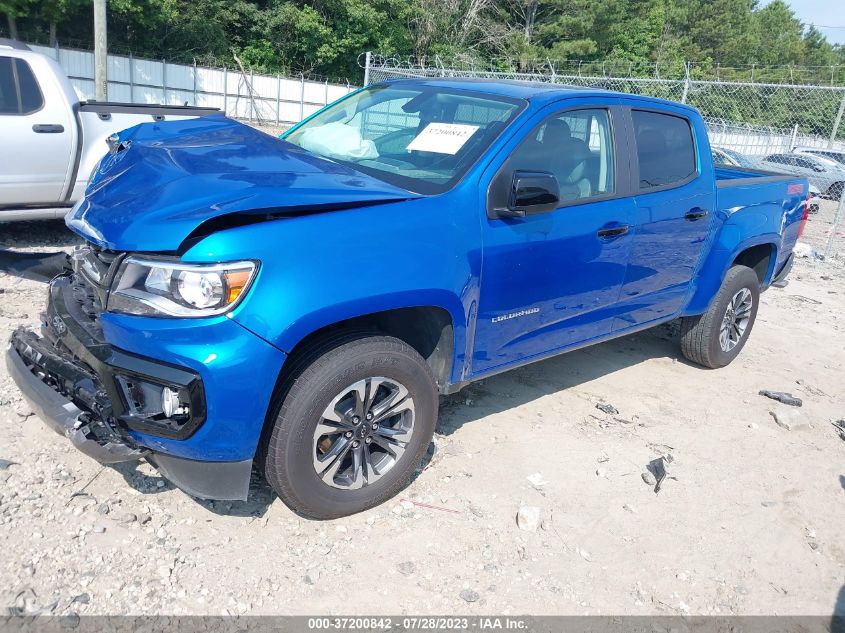 2021 CHEVROLET COLORADO 2WD Z71 - 1GCGSDEN7M1283324