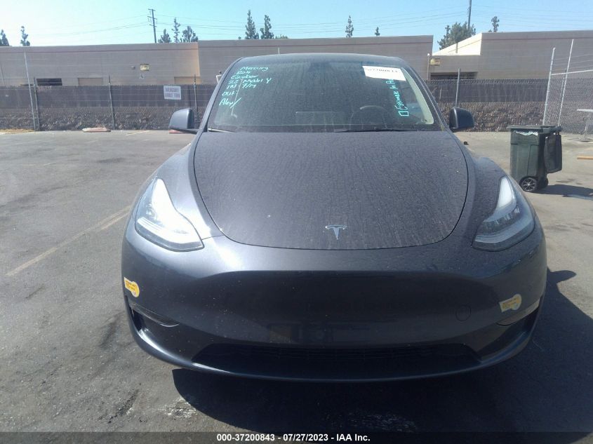 2022 TESLA MODEL Y LONG RANGE - 7SAYGAEE2NF490428