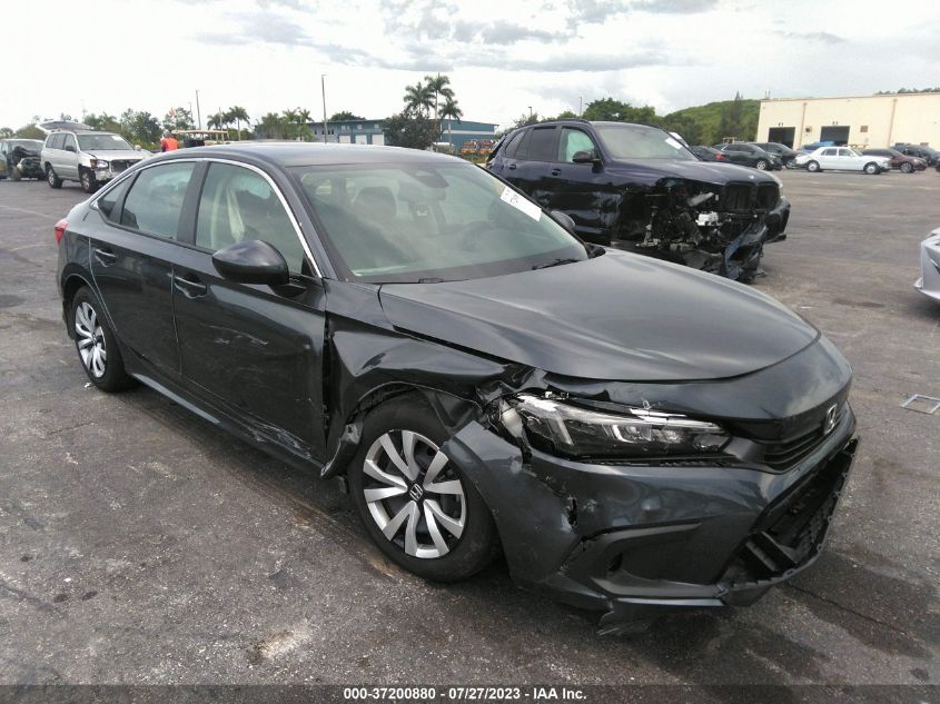 2HGFE2F2XPH537725 Honda Civic Sedan LX