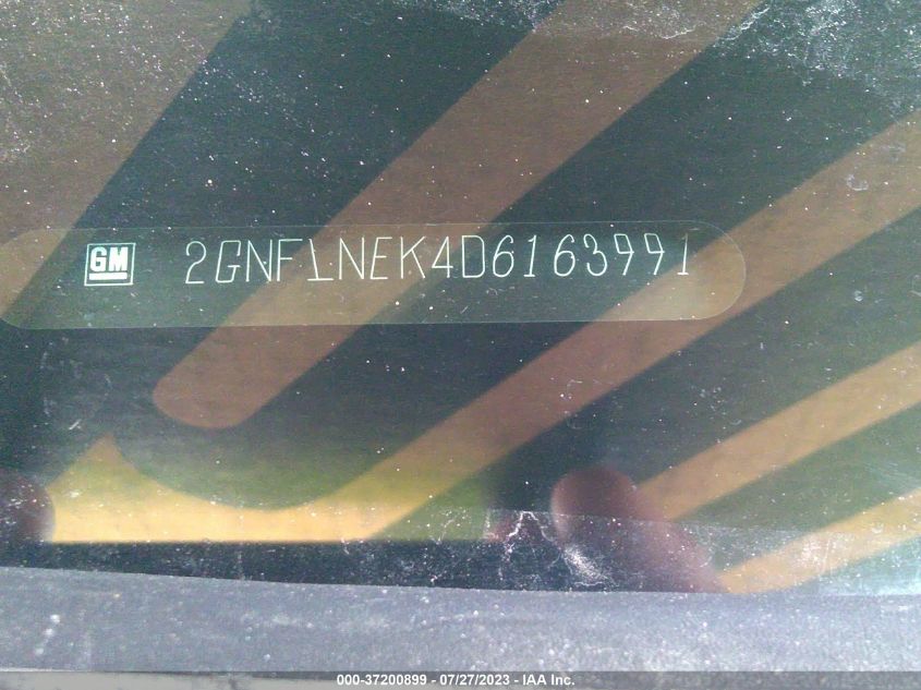 2013 CHEVROLET EQUINOX LT - 2GNFLNEK4D6163991