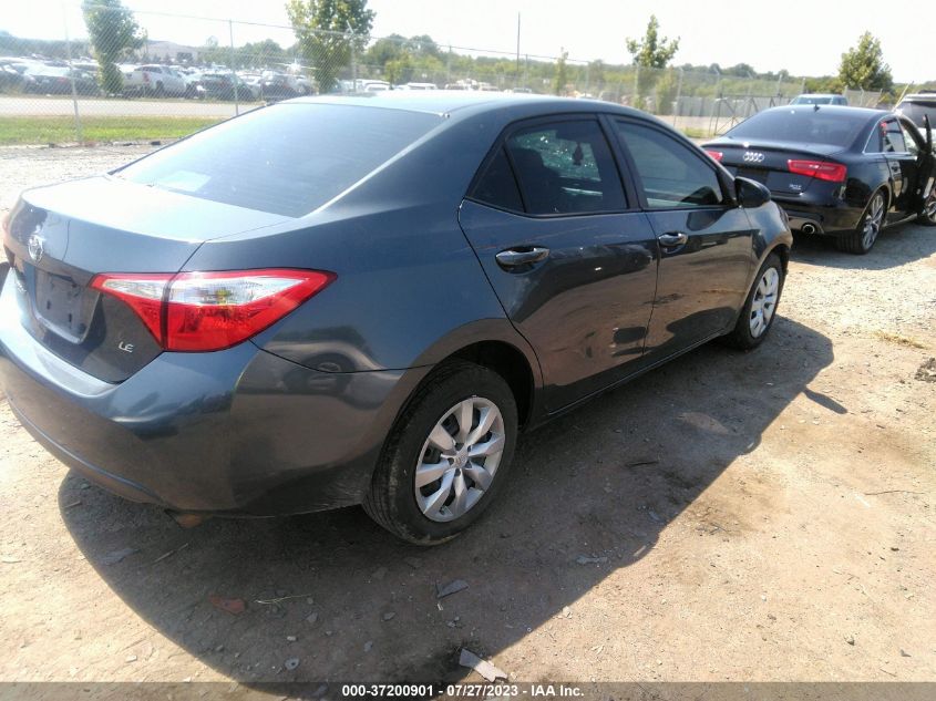 2014 TOYOTA COROLLA L/LE/S/S PLUS/LE PLUS - 2T1BURHE9EC057554