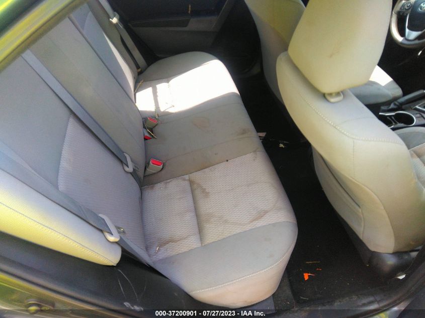 2014 TOYOTA COROLLA L/LE/S/S PLUS/LE PLUS - 2T1BURHE9EC057554