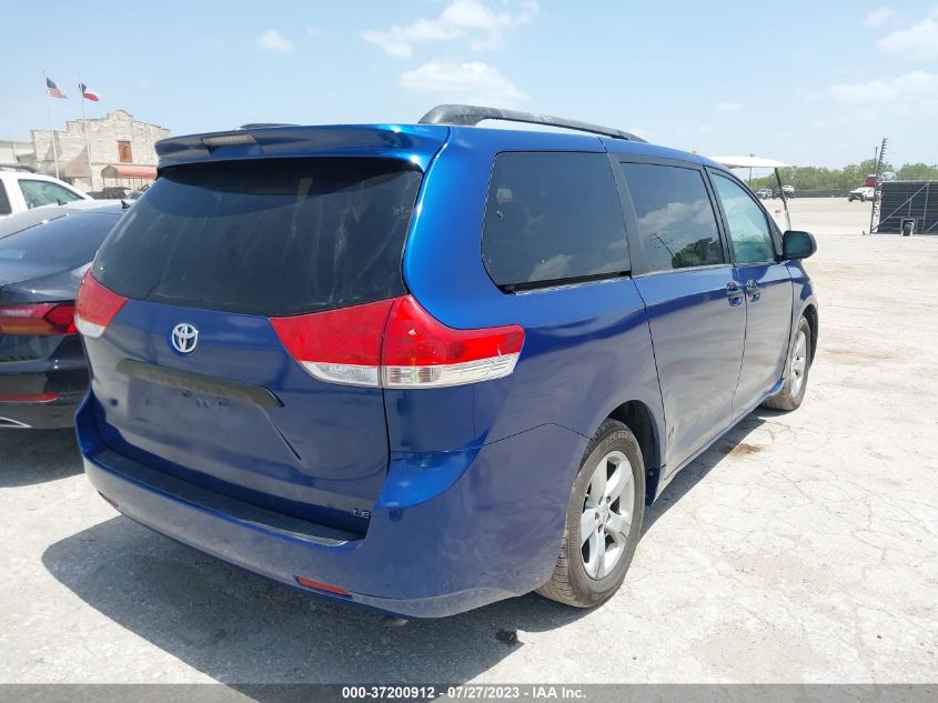 5TDKK3DC4BS070206 2011 TOYOTA SIENNA, photo no. 4