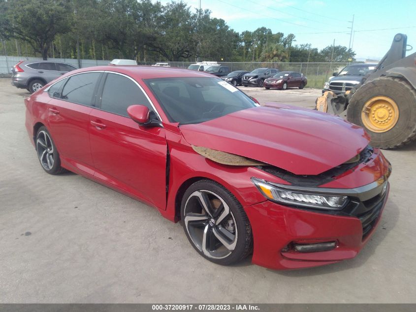 2019 HONDA ACCORD SEDAN SPORT 1.5T - 1HGCV1F32KA063184
