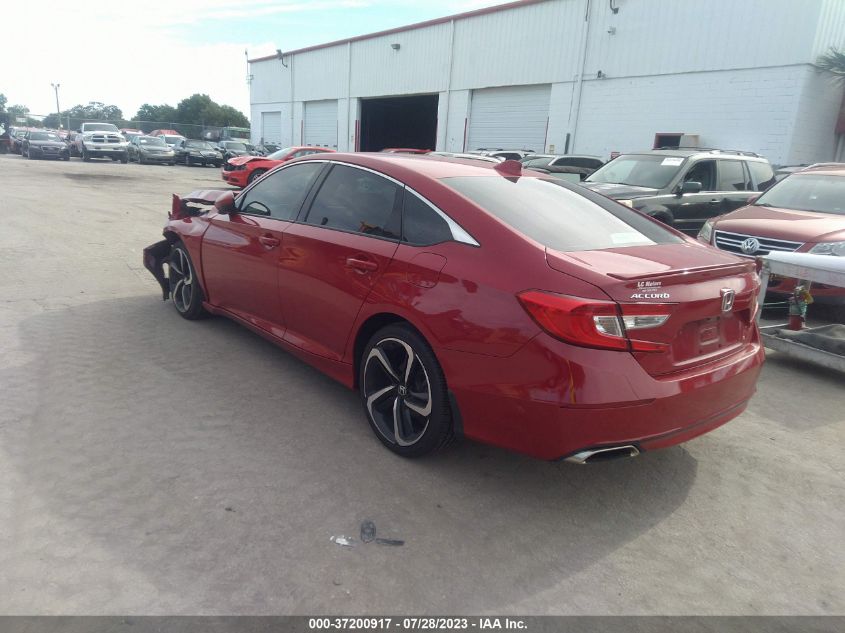 2019 HONDA ACCORD SEDAN SPORT 1.5T - 1HGCV1F32KA063184