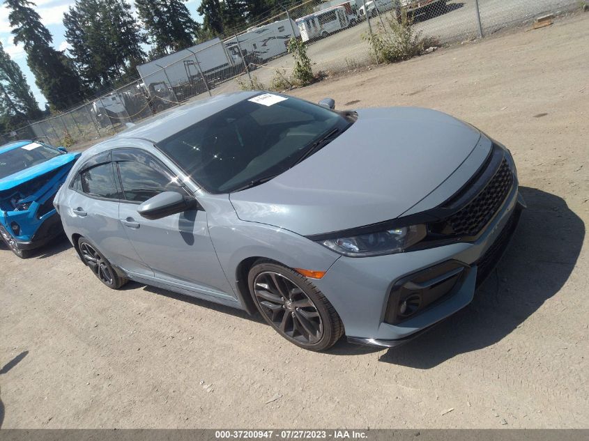 2020 HONDA CIVIC HATCHBACK SPORT - SHHFK7H42LU408816