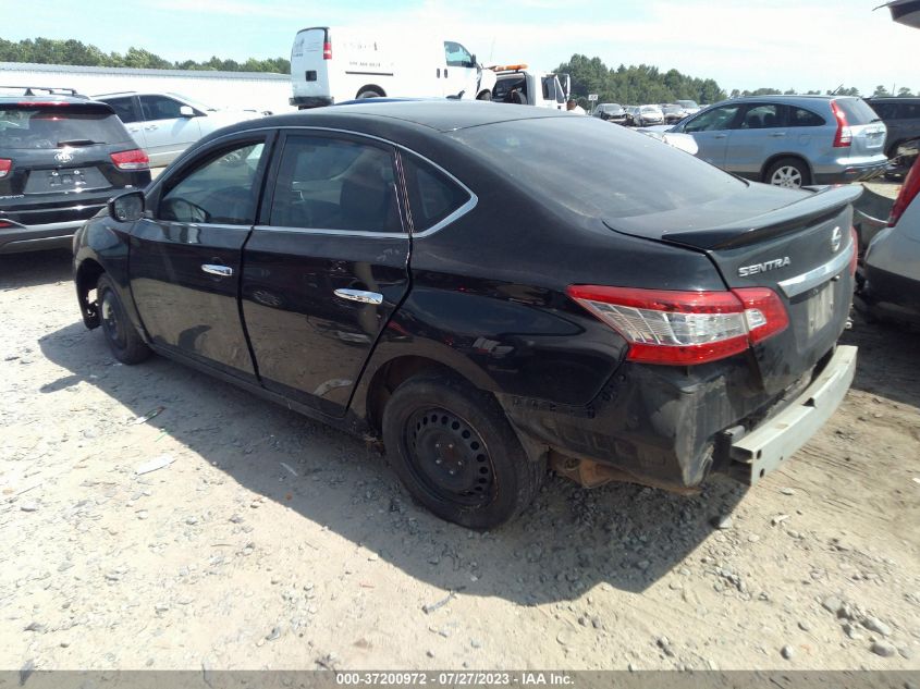 2015 NISSAN SENTRA S - 3N1AB7AP7FY290595