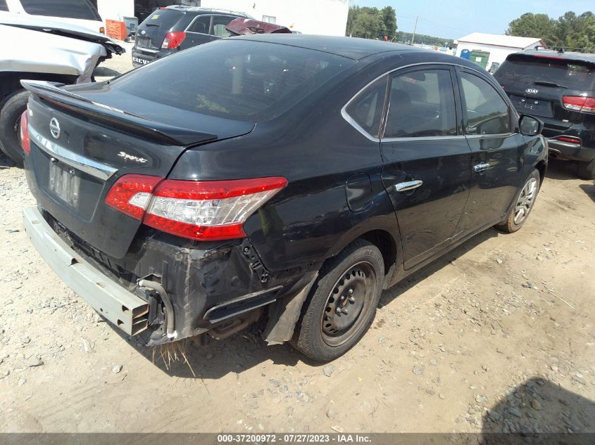 2015 NISSAN SENTRA S - 3N1AB7AP7FY290595