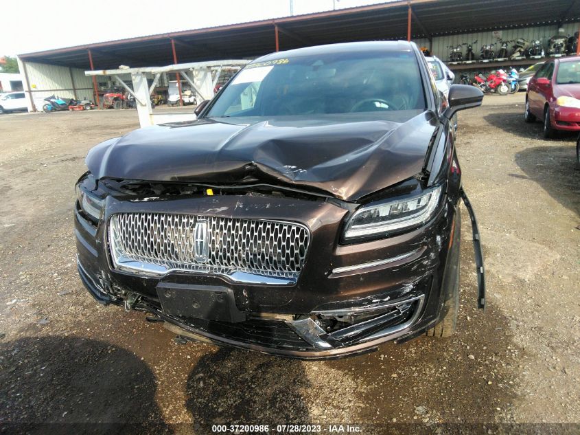 2019 LINCOLN NAUTILUS SELECT - 2LMPJ8K94KBL24270