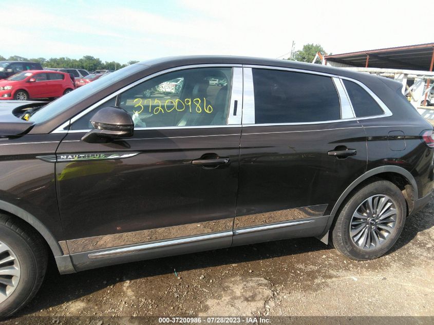 2019 LINCOLN NAUTILUS SELECT - 2LMPJ8K94KBL24270