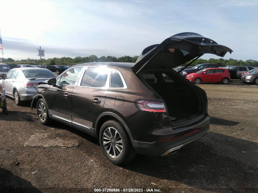 2019 LINCOLN NAUTILUS SELECT - 2LMPJ8K94KBL24270