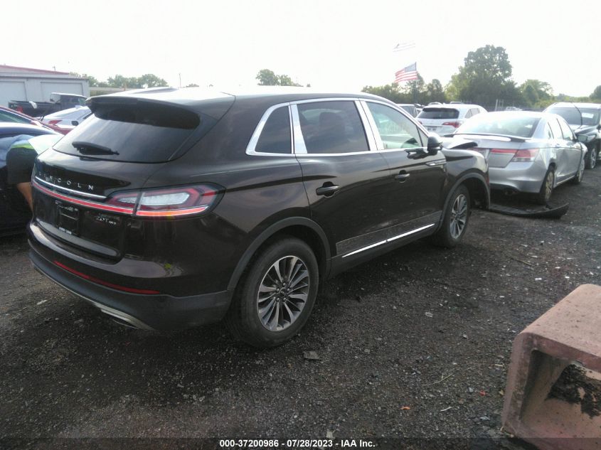 2019 LINCOLN NAUTILUS SELECT - 2LMPJ8K94KBL24270