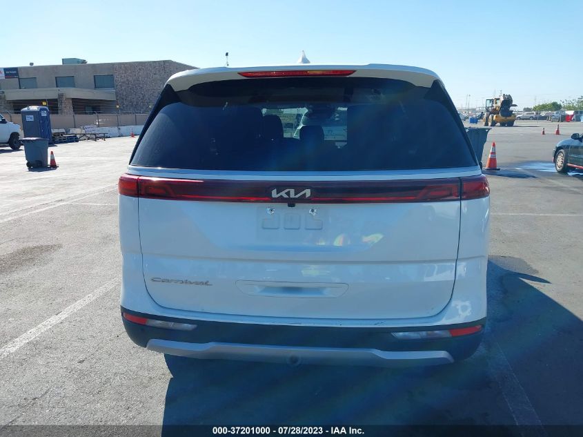 2022 KIA CARNIVAL LXS KNDNB4H36N6170129