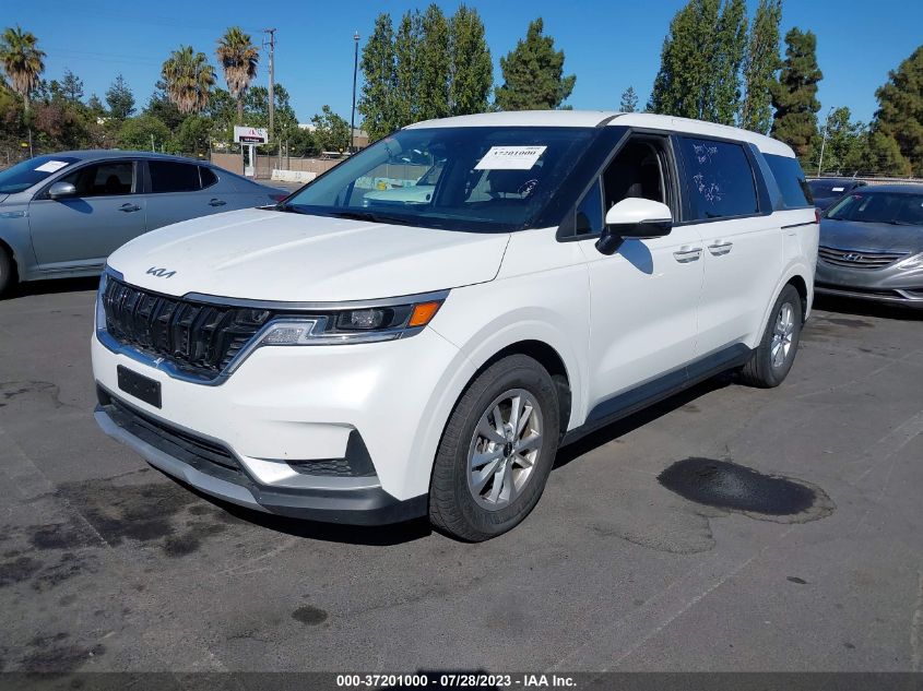 2022 KIA CARNIVAL LXS KNDNB4H36N6170129