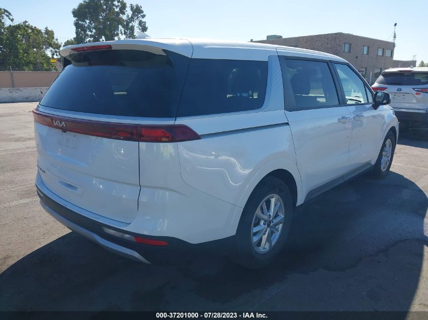 2022 KIA CARNIVAL LXS KNDNB4H36N6170129