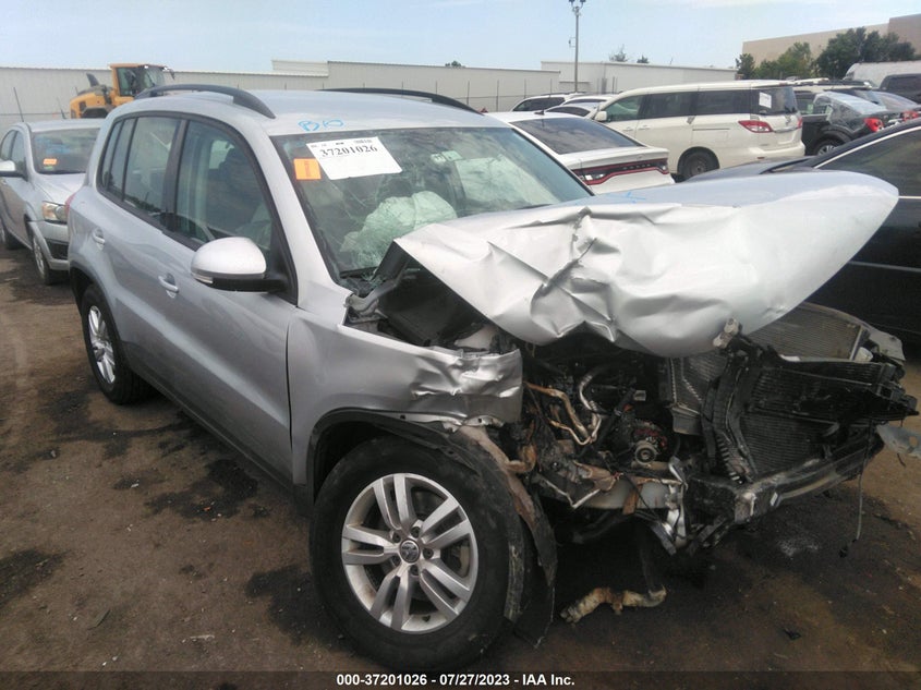 VIN WVGAV7AX5HK000422 2017 VOLKSWAGEN TIGUAN S