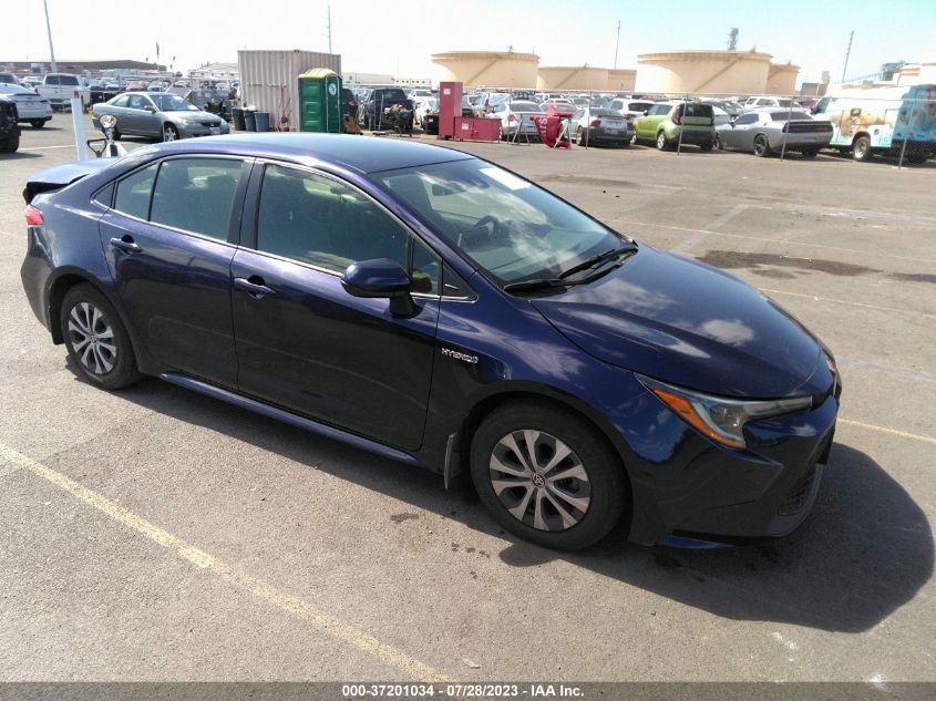 2021 TOYOTA COROLLA HYBRID - JTDBBMBE7MJ032964