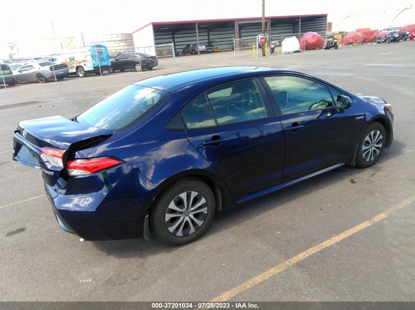 2021 TOYOTA COROLLA HYBRID - JTDBBMBE7MJ032964