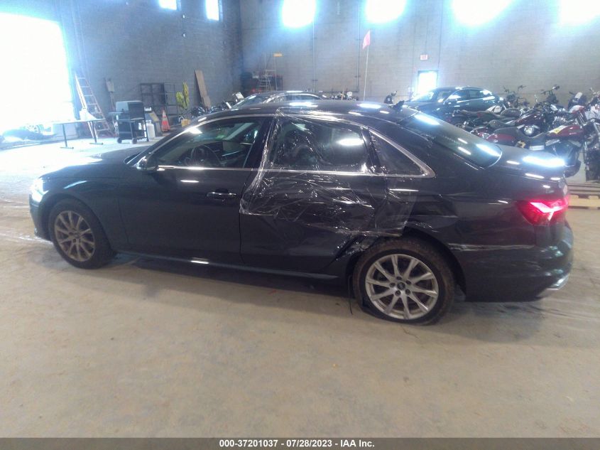 2021 AUDI A4 SEDAN PREMIUM - WAUABAF44MA072749