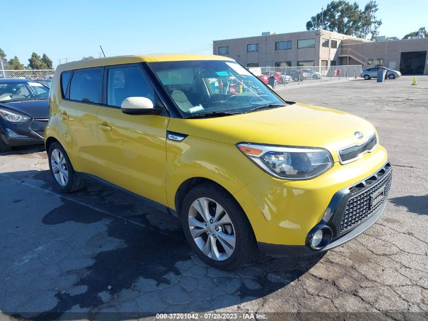 2016 KIA SOUL + - KNDJP3A51G7318867