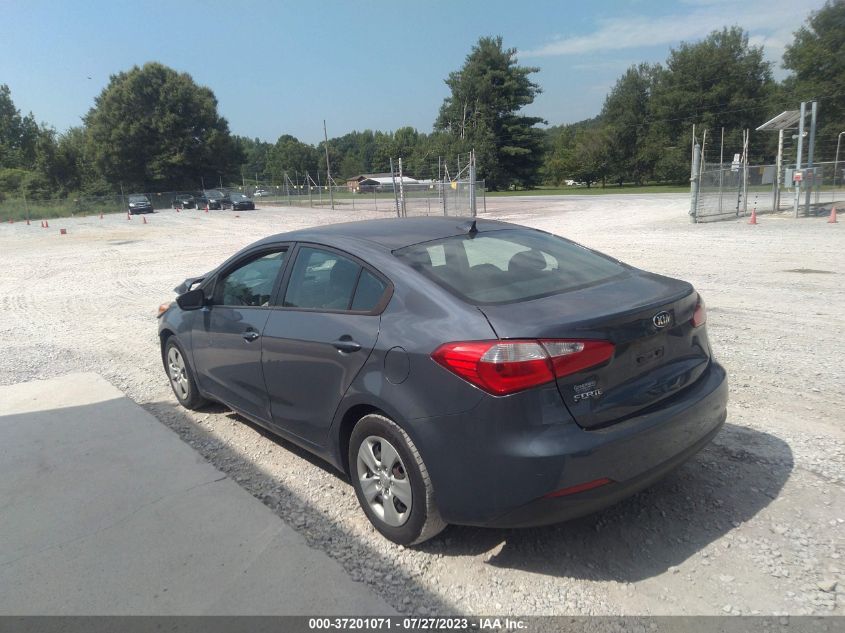 2016 KIA FORTE LX - KNAFK4A60G5586840