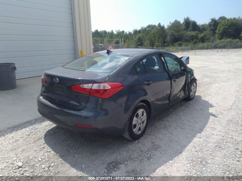 2016 KIA FORTE LX - KNAFK4A60G5586840