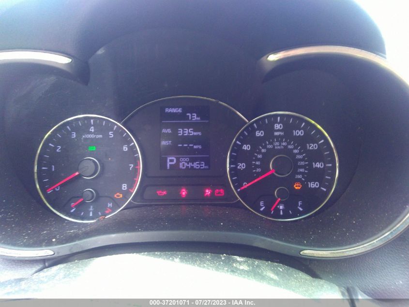2016 KIA FORTE LX - KNAFK4A60G5586840