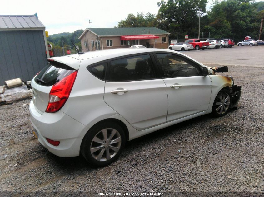 2014 HYUNDAI ACCENT SE - KMHCU5AE0EU142384
