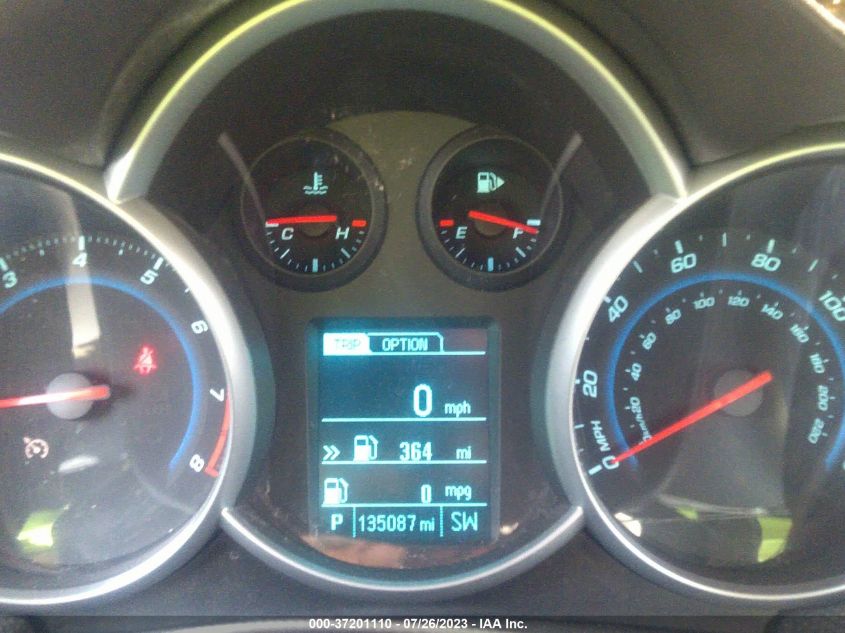 2013 CHEVROLET CRUZE 1LT - 1G1PC5SB7D7206116