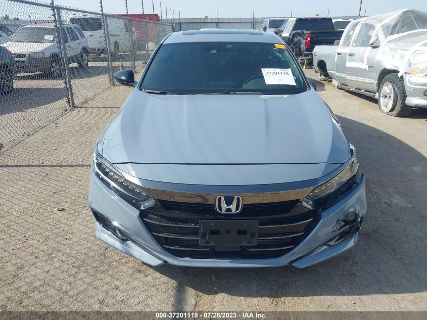 2022 HONDA ACCORD SEDAN SPORT - 1HGCV2F35NA000042