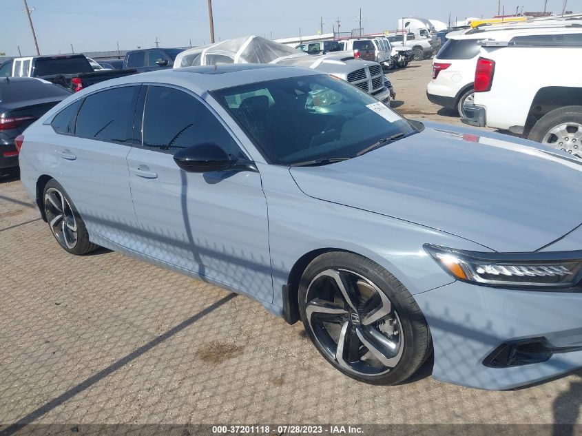 2022 HONDA ACCORD SEDAN SPORT - 1HGCV2F35NA000042